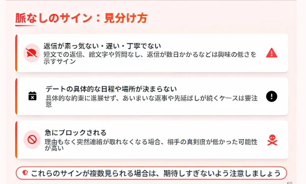 マッチングアプリ,会う約束後,連絡減る