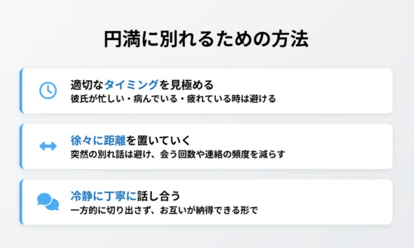 別れ話,切り出し方,女から