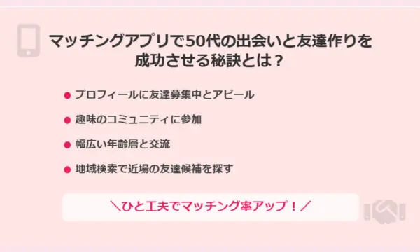 50代,出会い,友達