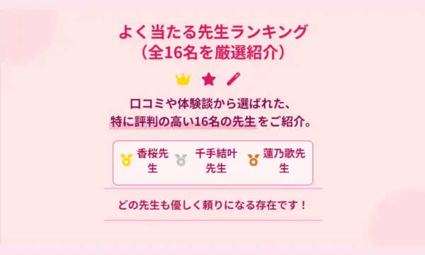 電話占いウィル,当たる先生