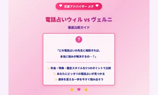 ウィル,ヴェルニ,比較