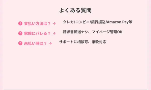 電話占いカリス,支払い